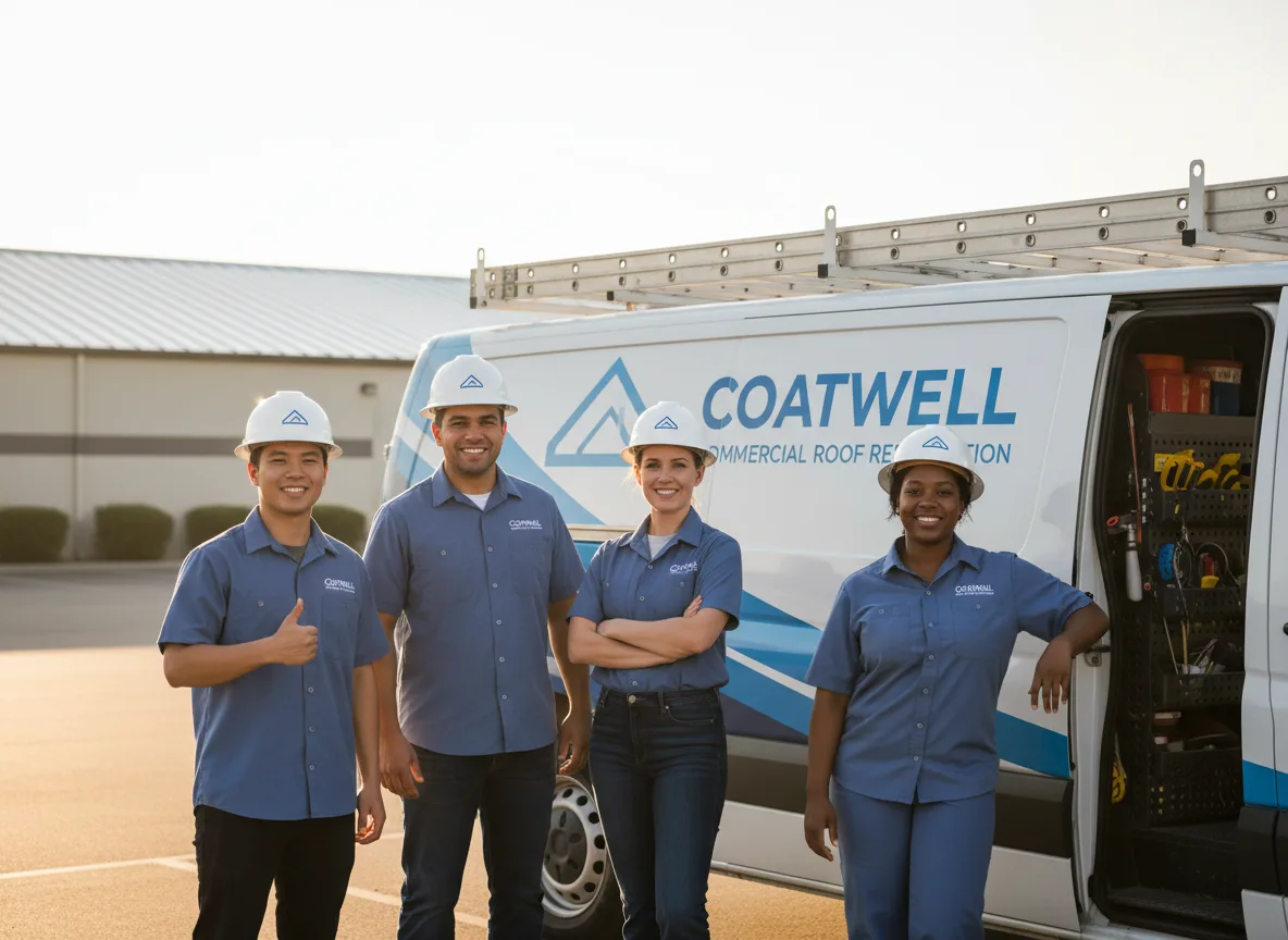 Commercial roof coating company in Aberdeen, OH